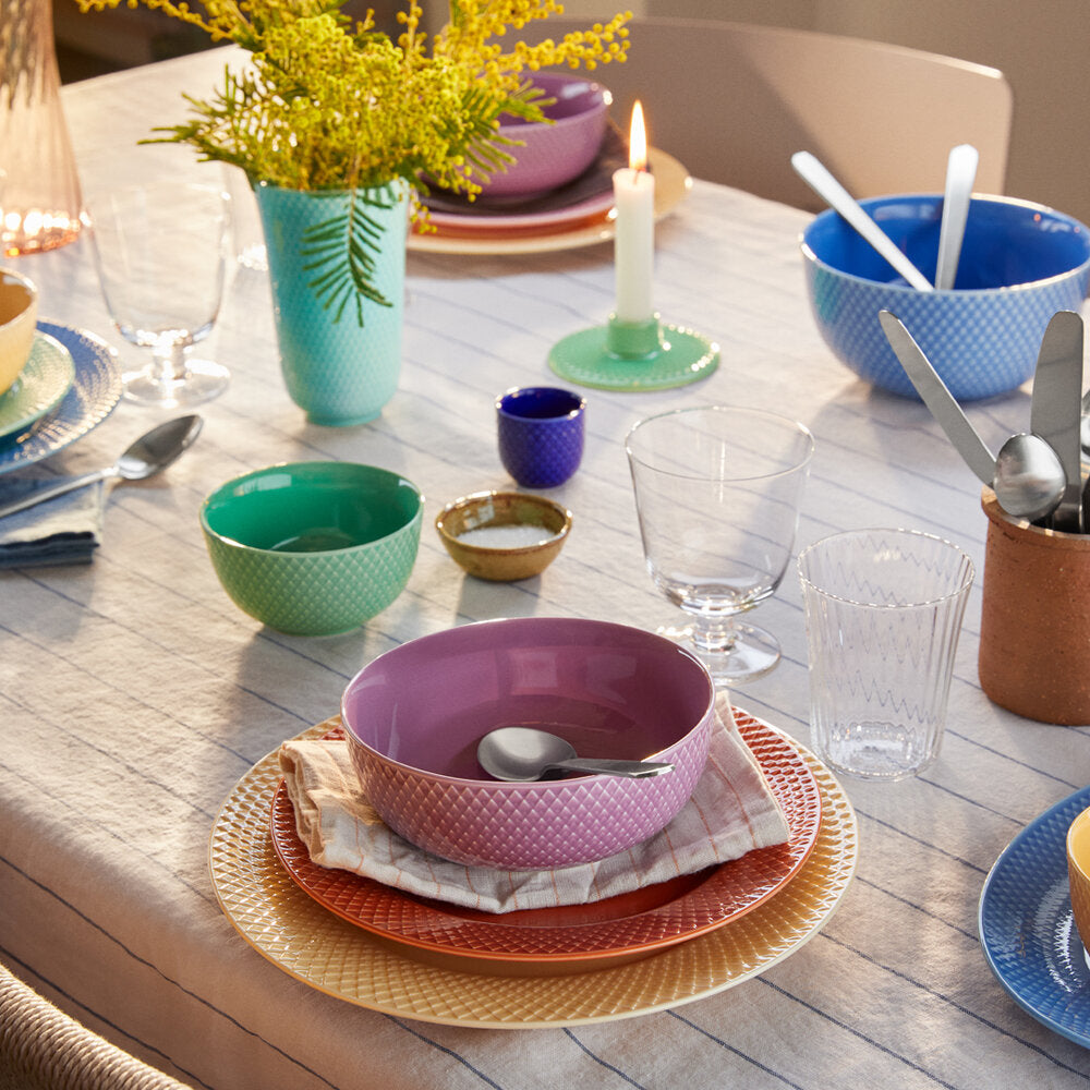 Rhombe Color skål, lilla - Ø15.5 cm